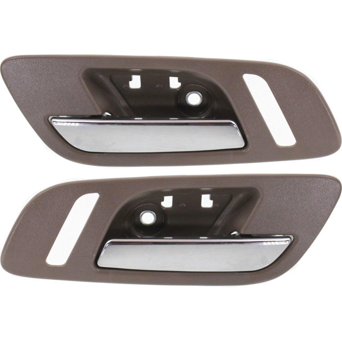 Door Handle Set of 2 for Chevy Silverado 1500 (2007–2013) Brown Chrome