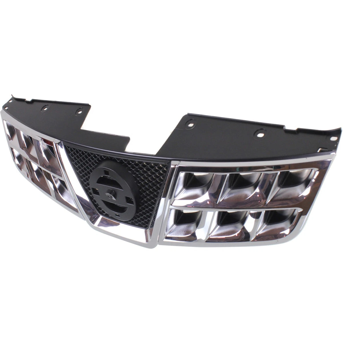 Grille for Nissan Rogue (2011–2015) Chrome Shell Black Insert
