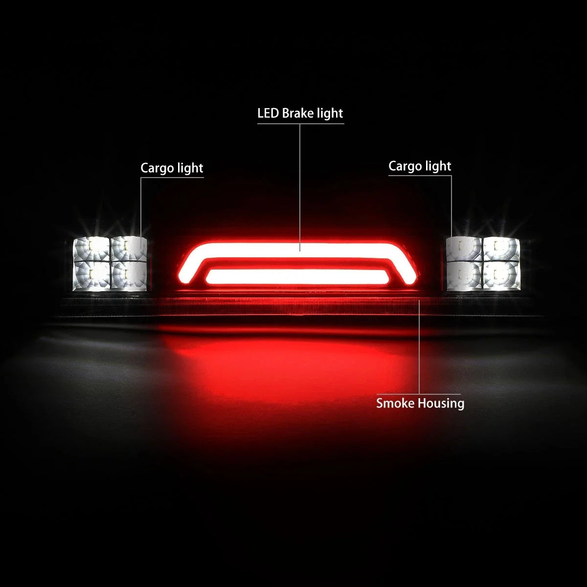 3D LED Bar Third Tail Brake Light for Ford F150 (2004–2008)