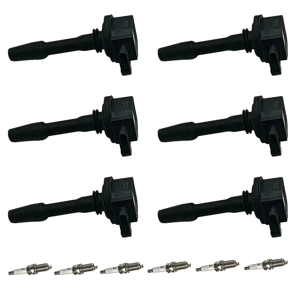 6X Ignition Coil & Iridium Spark Plug for Ford F150 (2018–2021)
