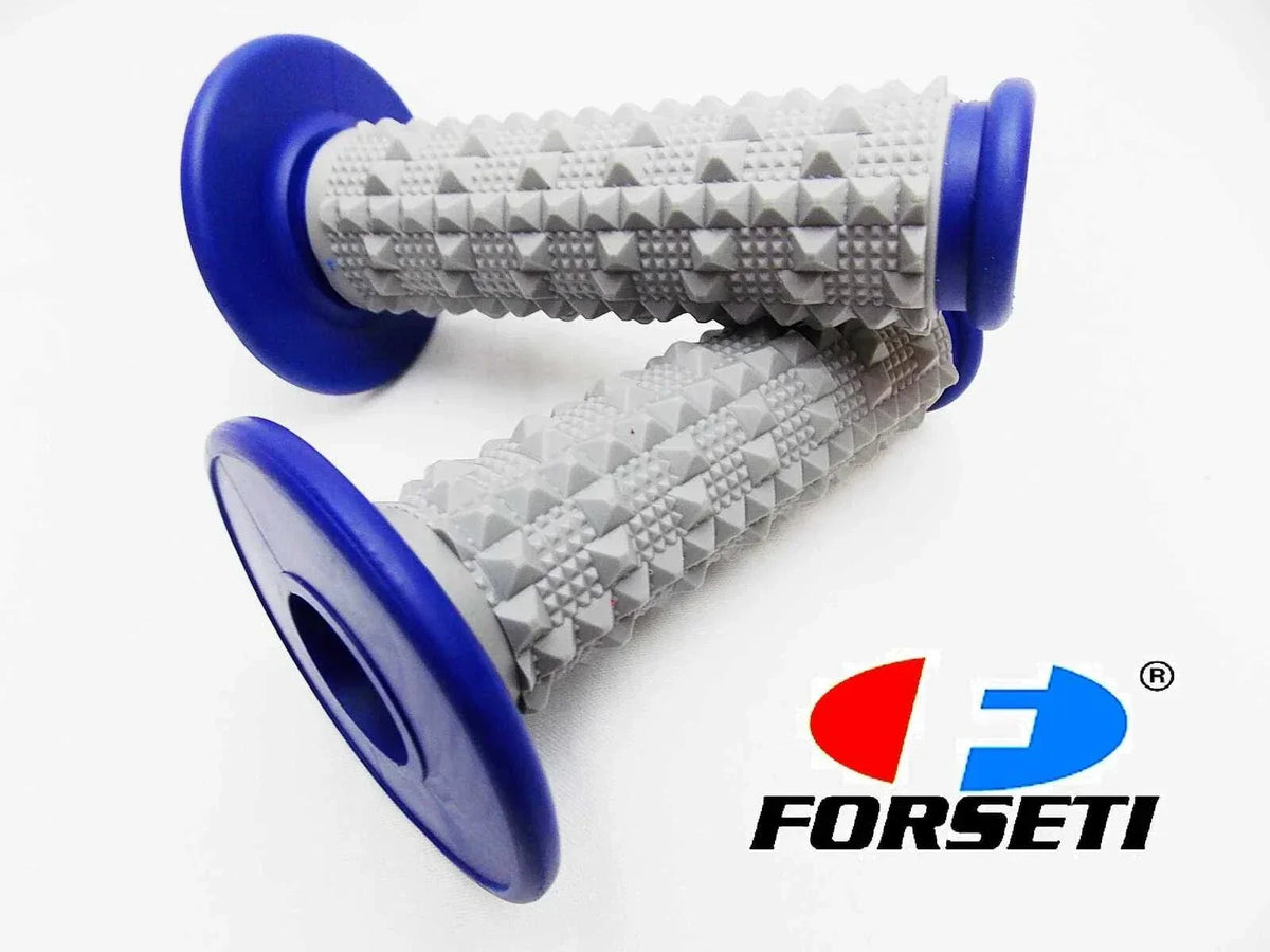 Blue Grey Handlebar Grips for Honda CRF110 (2013-2023)