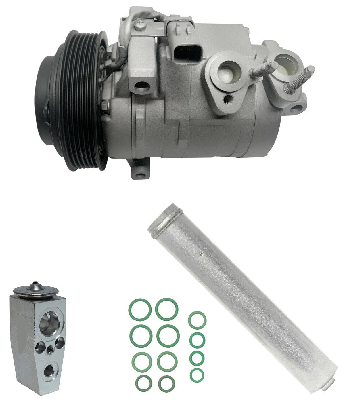 AC Compressor Kit Replacement for Chrysler 300 6.4L (2012–2012)