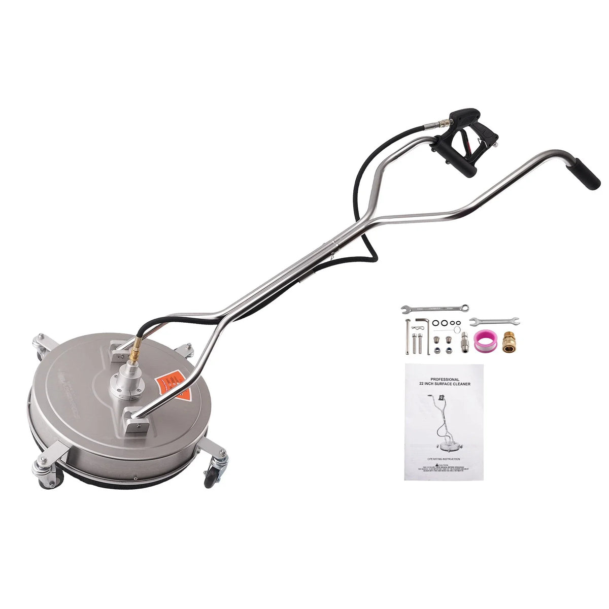22" Pressure Washer Surface Cleaner for 4200 PSI Units