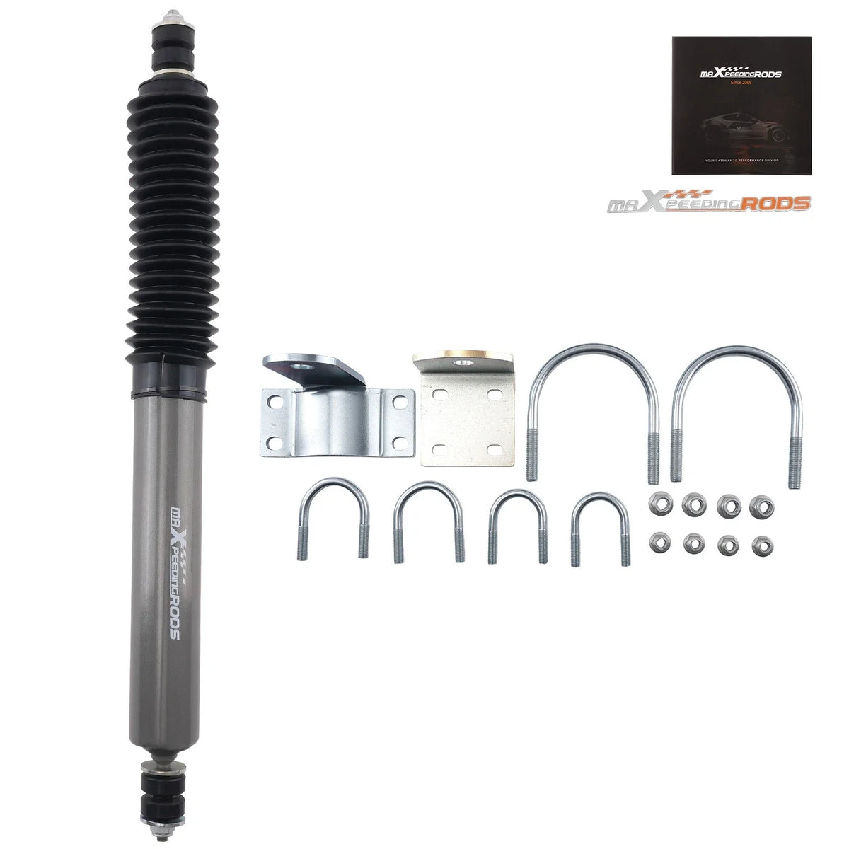 1986–1997 Ford F-350 4WD Front Steering Damper MonoBeam Stabilizer