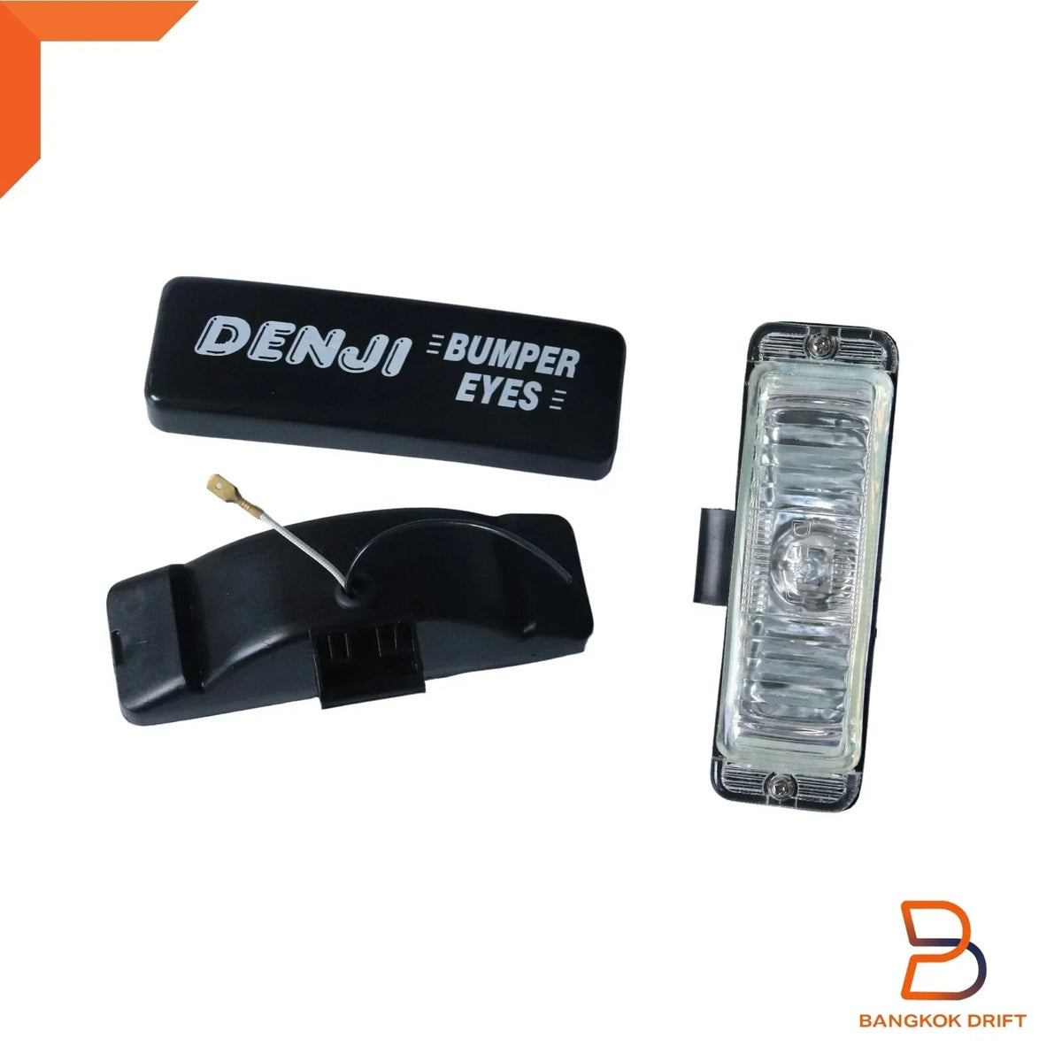 DJ 2" H3 White Fog Lamp 12V 55W for Bumper Lighting