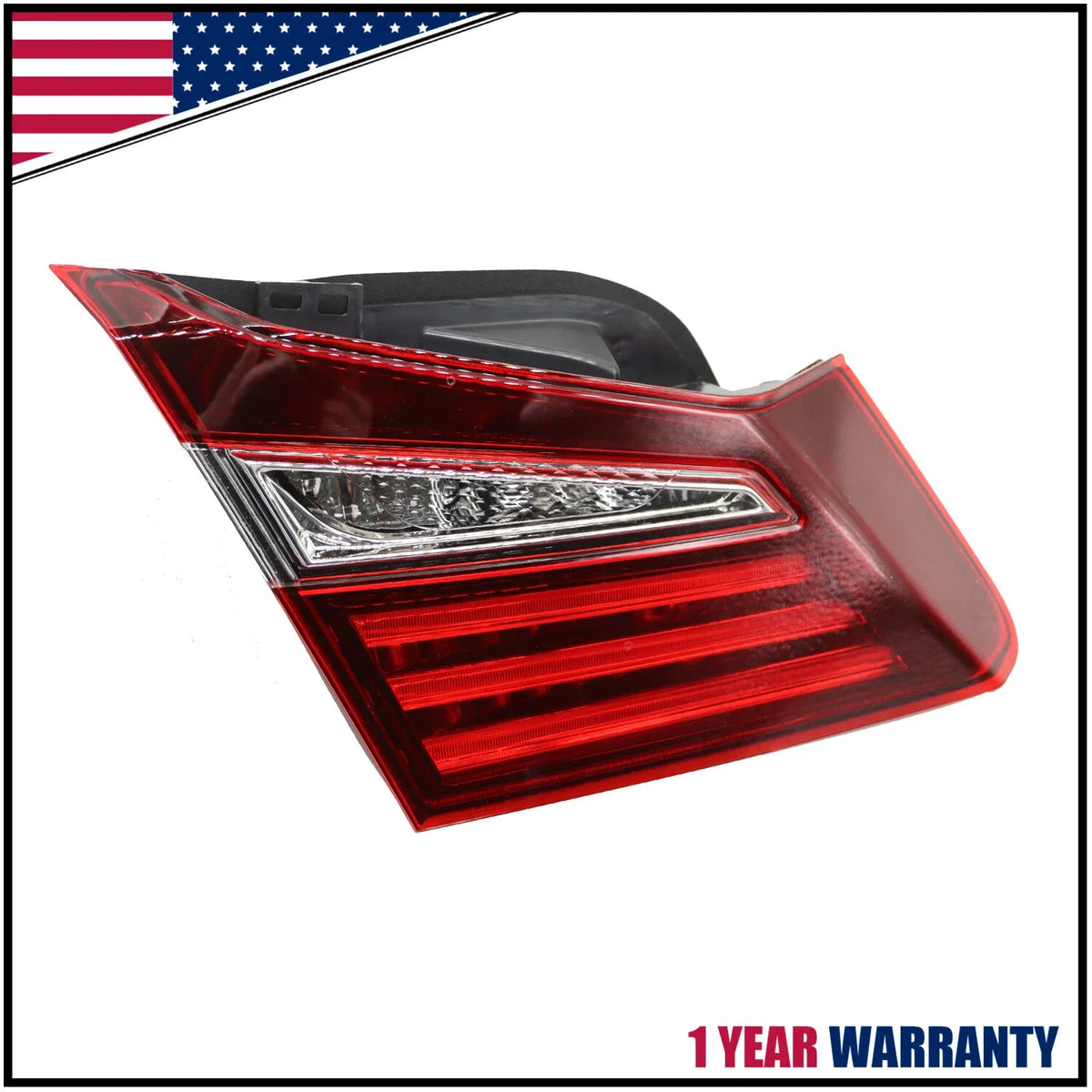 Left Rear Inner Tail Light for 2016-2017 Honda Accord