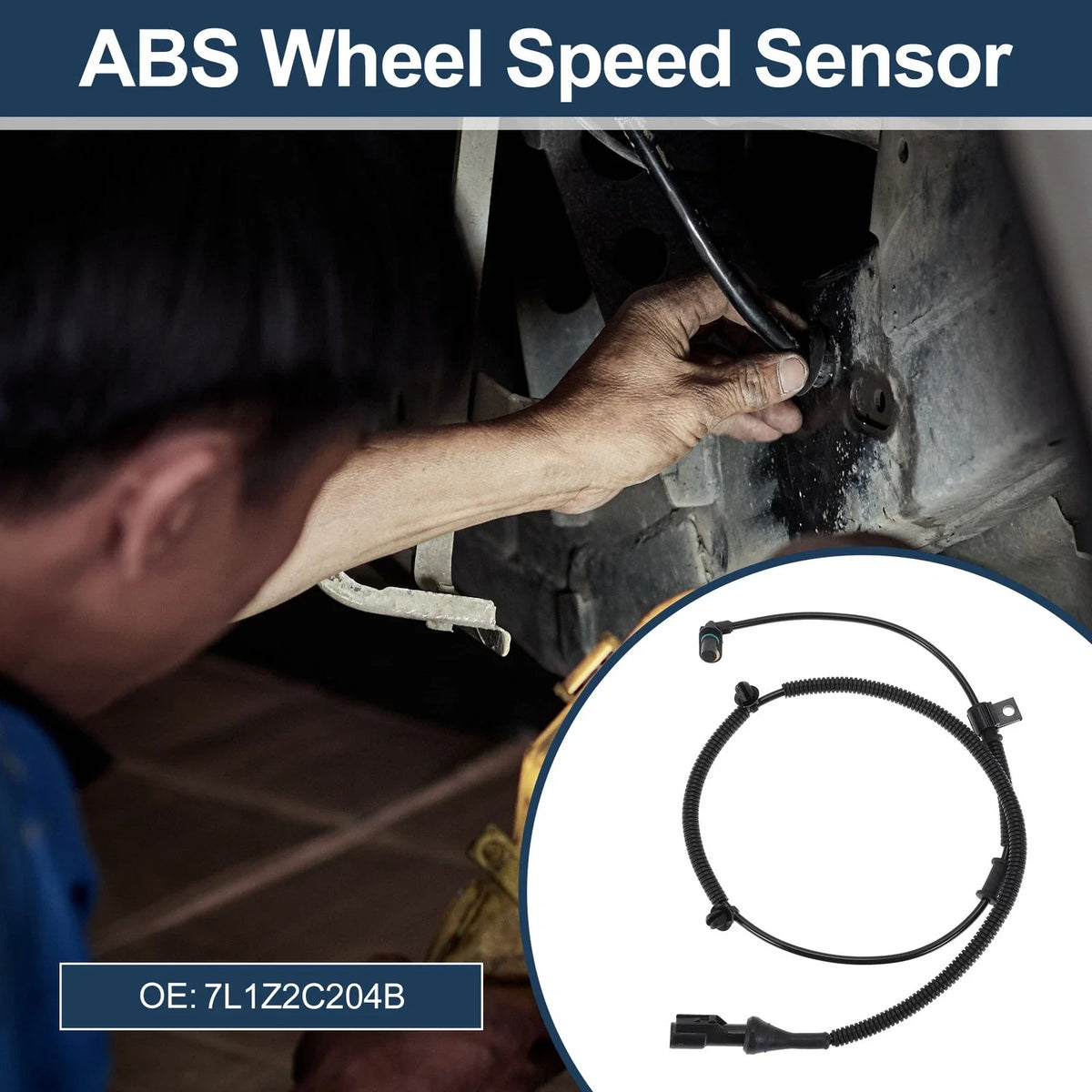 ABS Wheel Speed Sensor No.7L1Z2C204B for Ford Expedition (2007–2009)