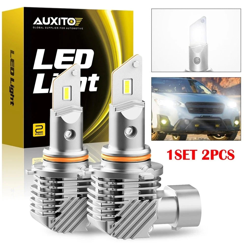 2X 9005 H11 H8 LED Headlight Bulbs Kit 6000K Hi Lo for Universal Fit