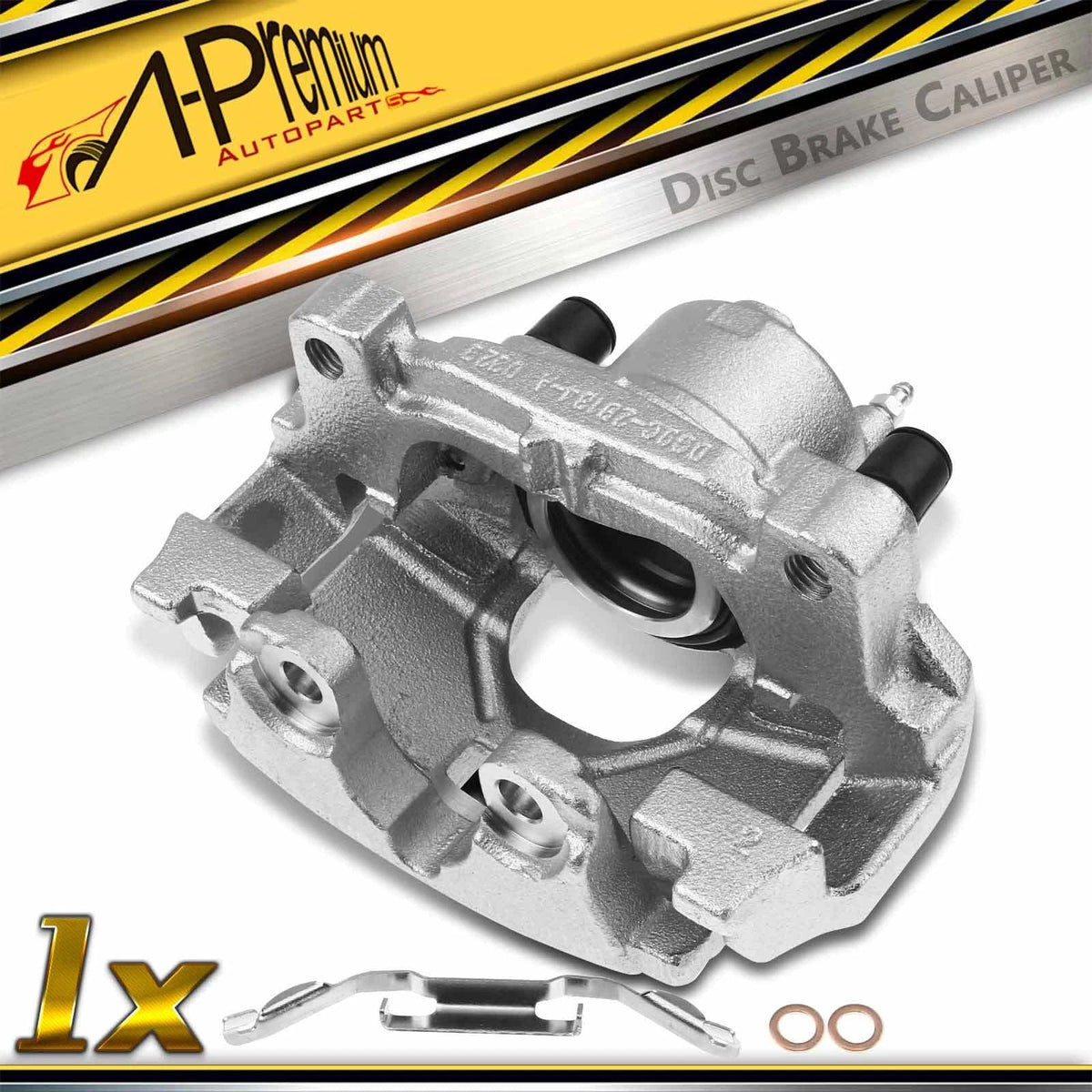 Front Right Disc Brake Caliper with Bracket for Ford Fusion Lincoln MKZ (2013–2020)