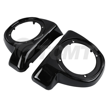 Lower Fairing Speaker Boxes for Harley Touring Models 2014-2024 - Black