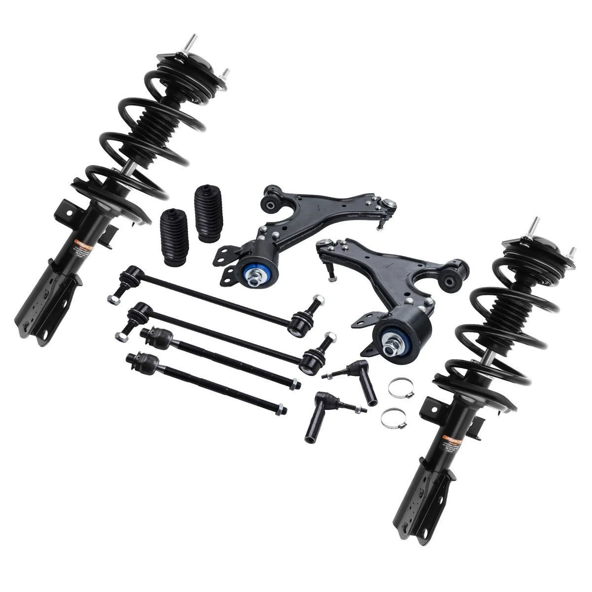 14PC Front Struts & Control Arms Suspension Set for Traverse 2013-2017