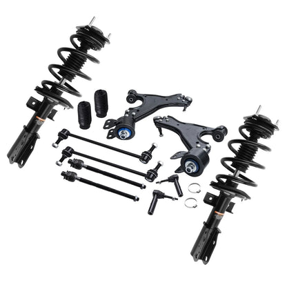14PC Front Struts & Control Arms Suspension Set for Traverse 2013-2017