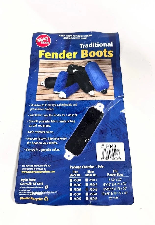 Set of 2 Fender Boots for Taylor Made 5043