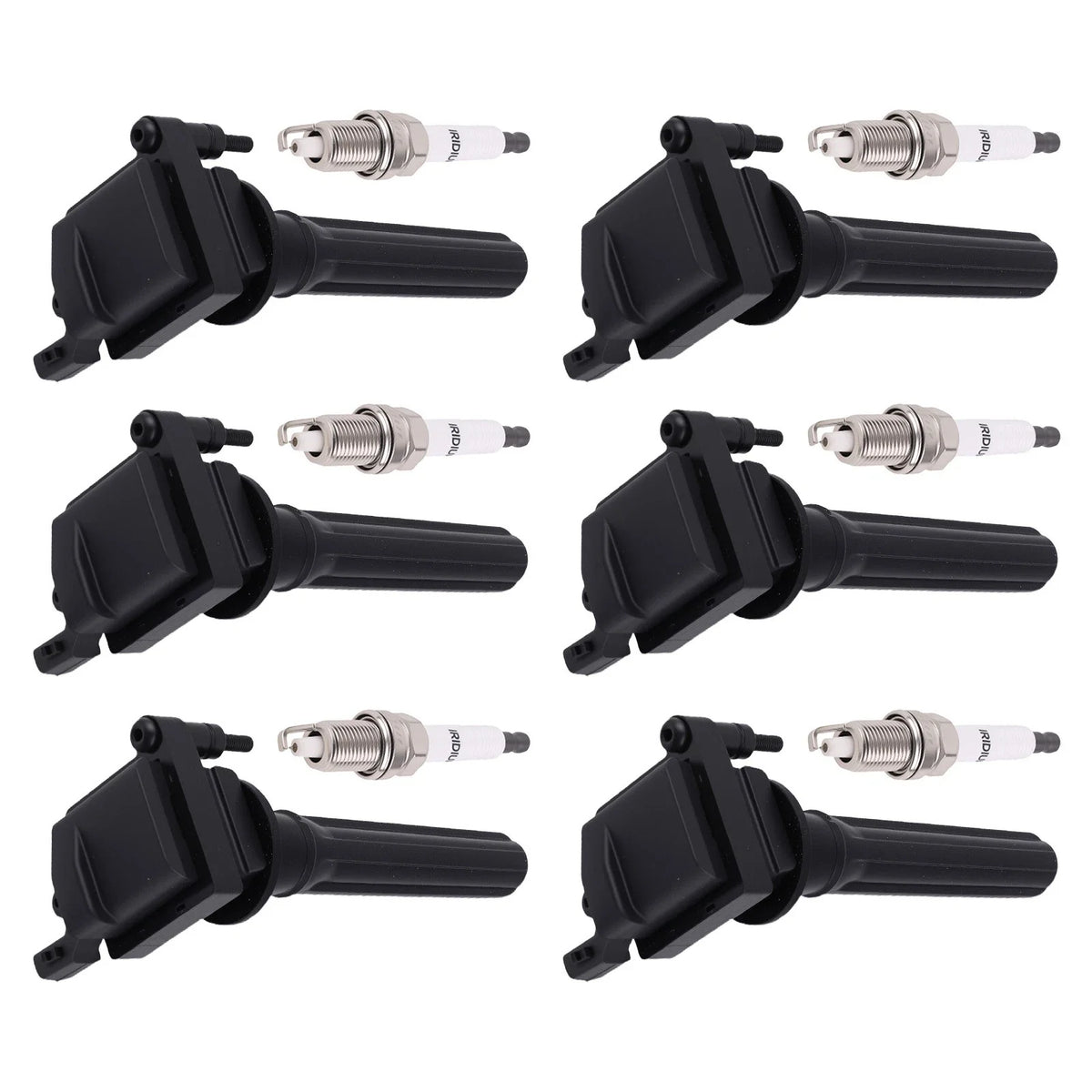 6 Ignition Coils with 6 Iridium Spark Plugs for Dodge Intrepid 2000-2004