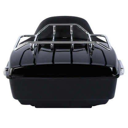 Trunk Pad Mount Rack for Touring Electra Glide Harley 1997-2008 Black