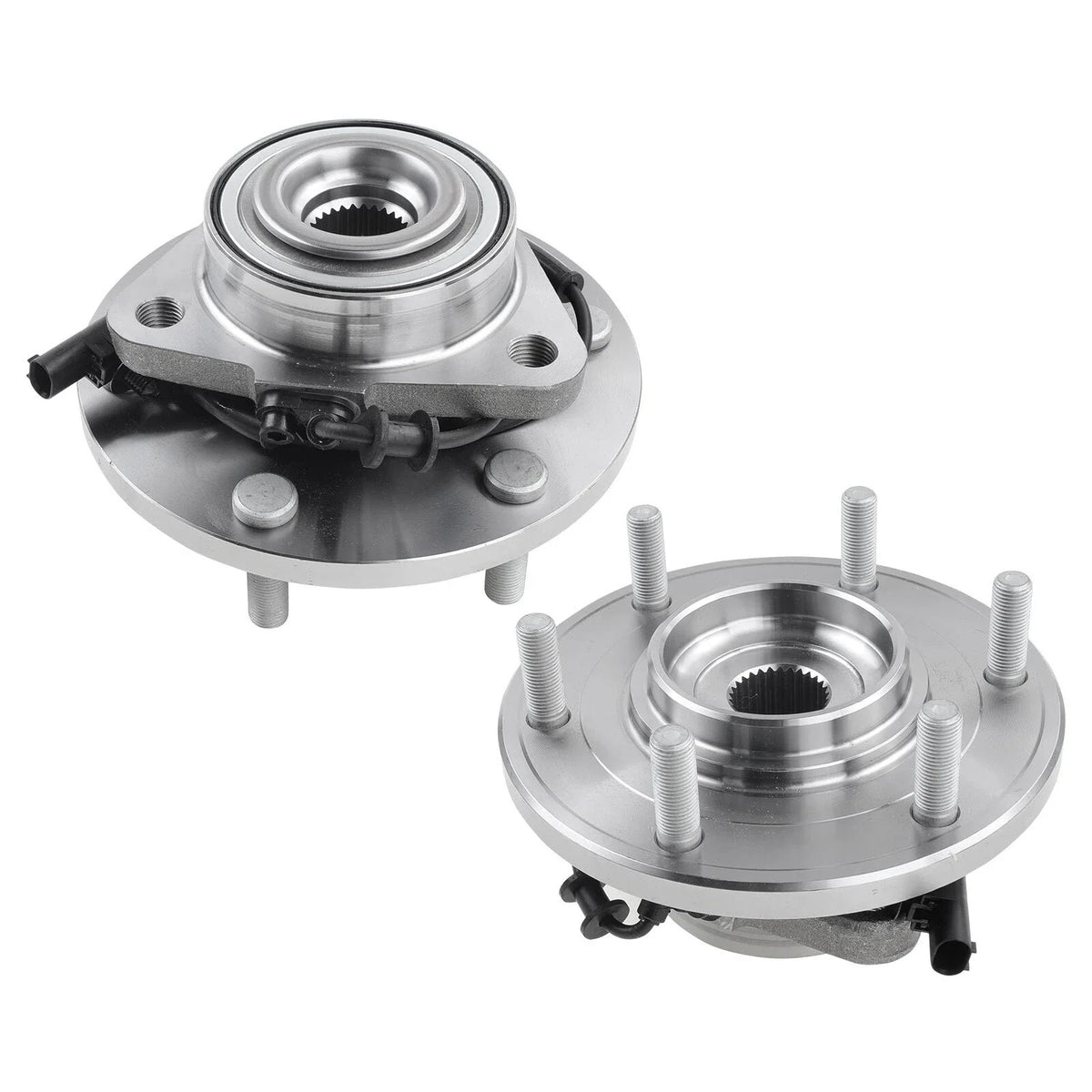 Front Wheel Hub & Bearing Set 2X for Nissan Titan Armada 2012-2015