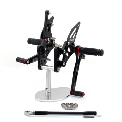 Rearset Rear Set for Suzuki GSXR1000 (2005–2006) Black
