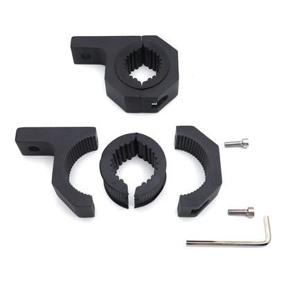 Roof Roll Cage Light Bar Clamps - 2X 1.5'' 2'' LED Mount Brackets
