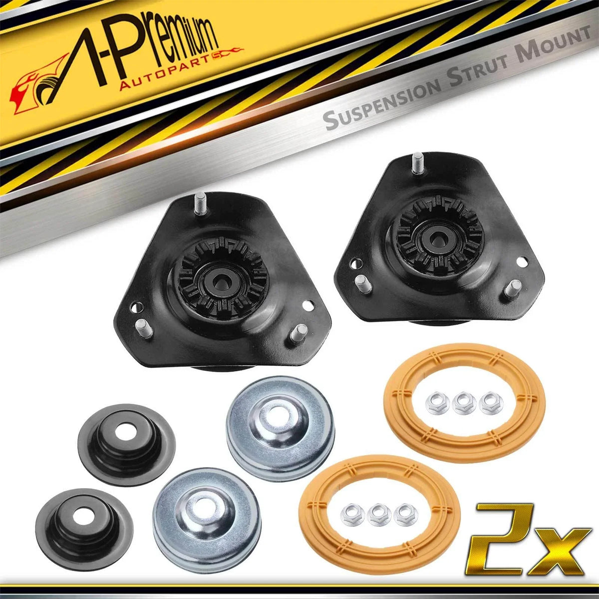 2Pcs Suspension Strut Mount for Pontiac Montana (1999–2009)