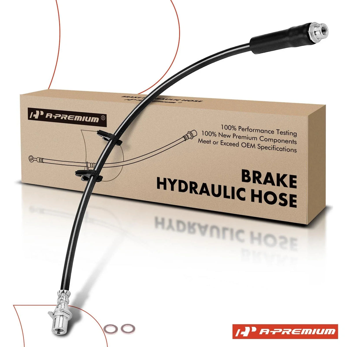 Rear Right Inner Brake Hydraulic Hose for Ford Ranger (2010–2011)