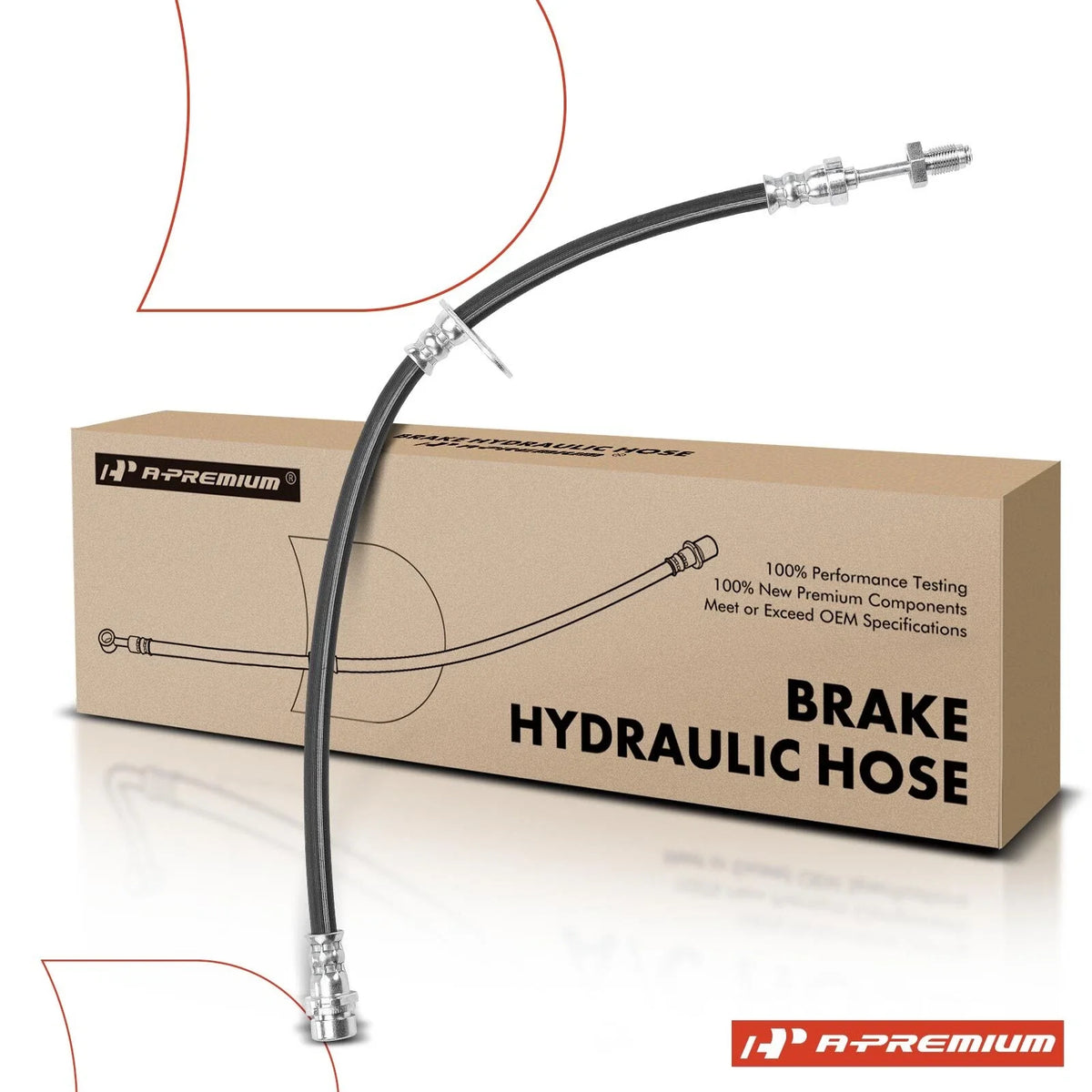 Rear Passenger Brake Hydraulic Hose for Ford Transit Connect (2014–2021)