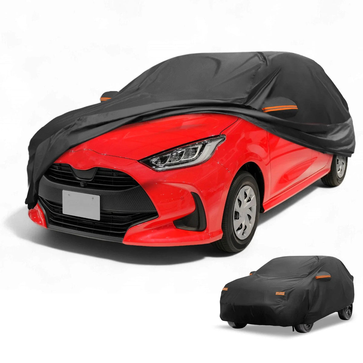 Waterproof All Weather Car Cover for Toyota Yaris (190T-PU)