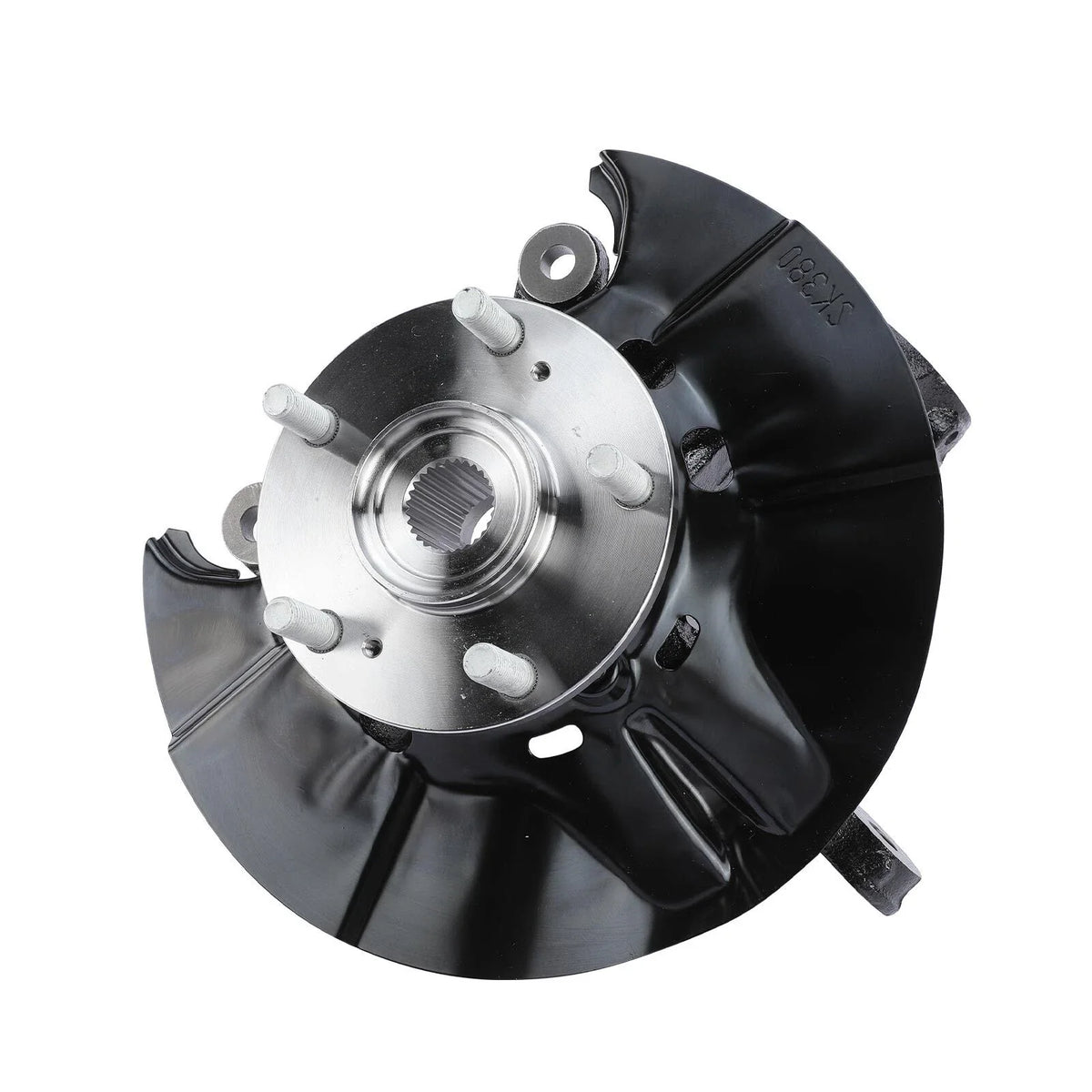 Front Left Hub Bearing & Steering Knuckle for Honda Civic 2017-2020