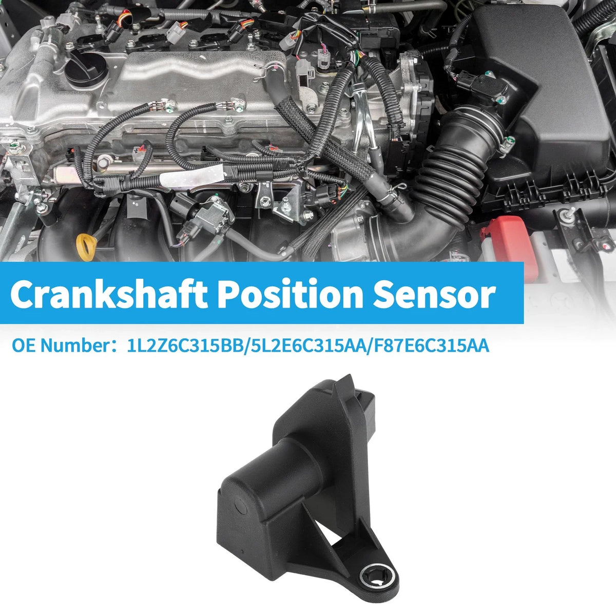 Crankshaft Position Sensor for Ford Explorer Mk2 4.0 (1996–2002) No. 1L2Z6C315BB
