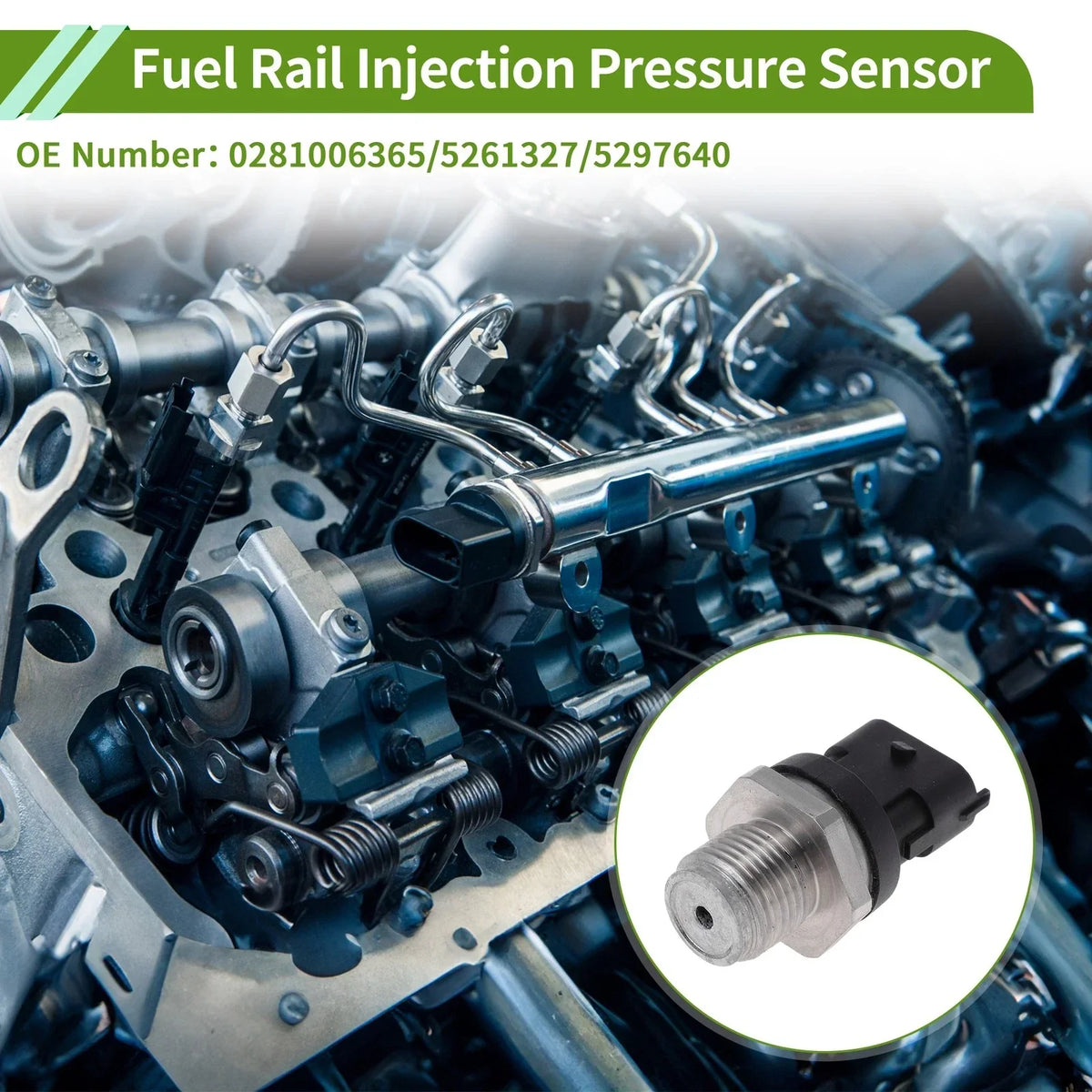 Pressure Sensor for Fuel Injection - Dodge Ram 2500/3500 (03-10)