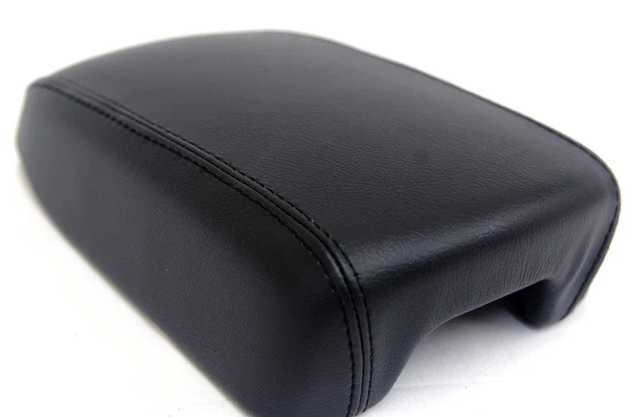 Center Console Armrest Cover for Kia Optima (2009–2010) Black Leather