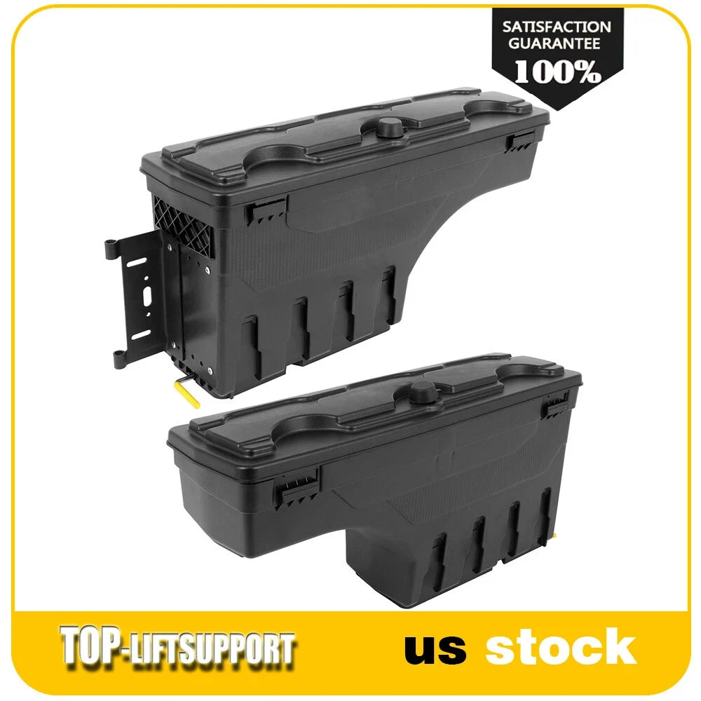 Set of 2 Swing Storage Tool Boxes for Dodge Ram 1500 (2019–2021)