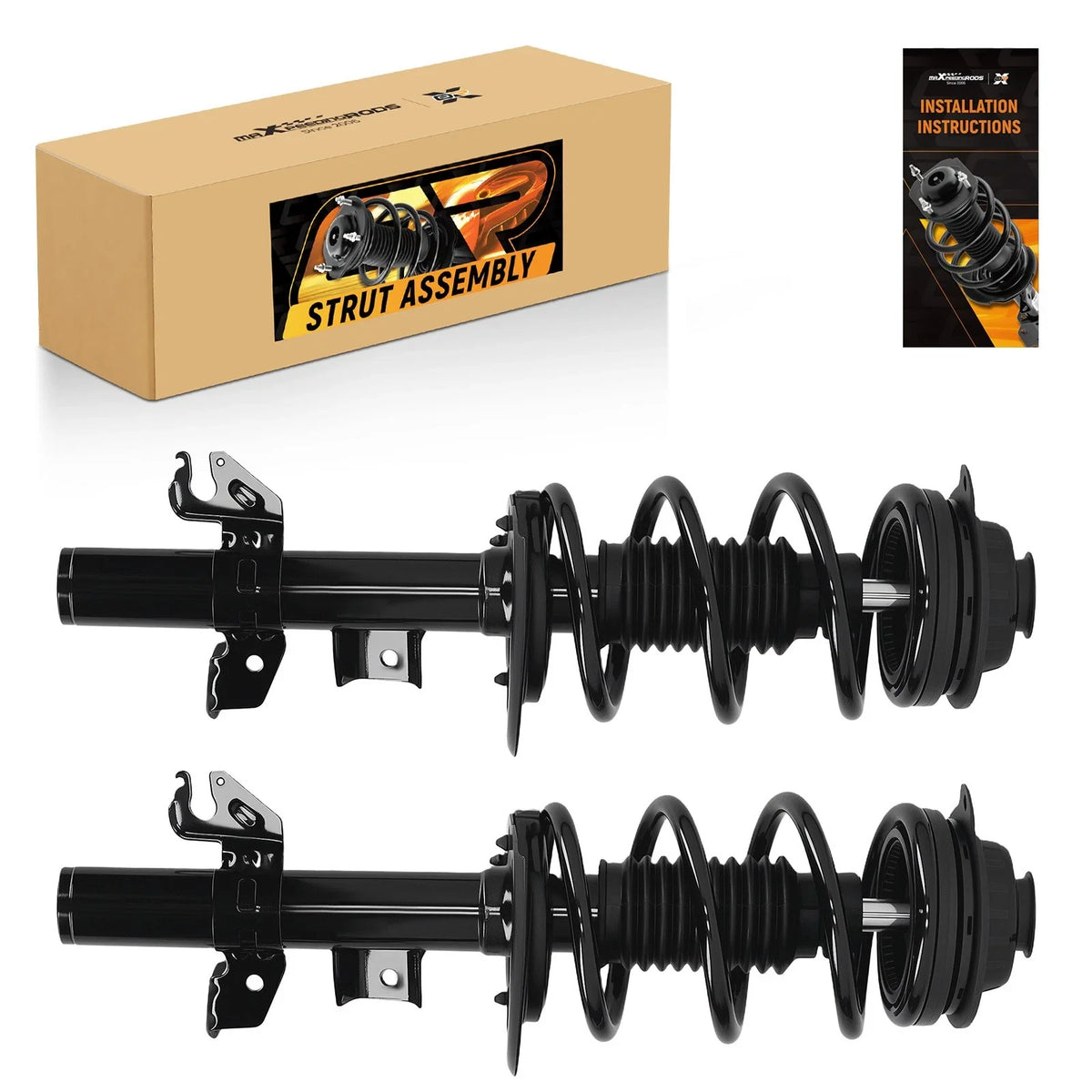 Front Coil Spring Struts for Jeep Cherokee 2014 to 2022
