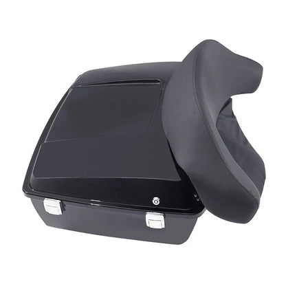 Trunk Backrest & Chopped Mount Rack Plate for 2009-2013 Harley Electra Glide