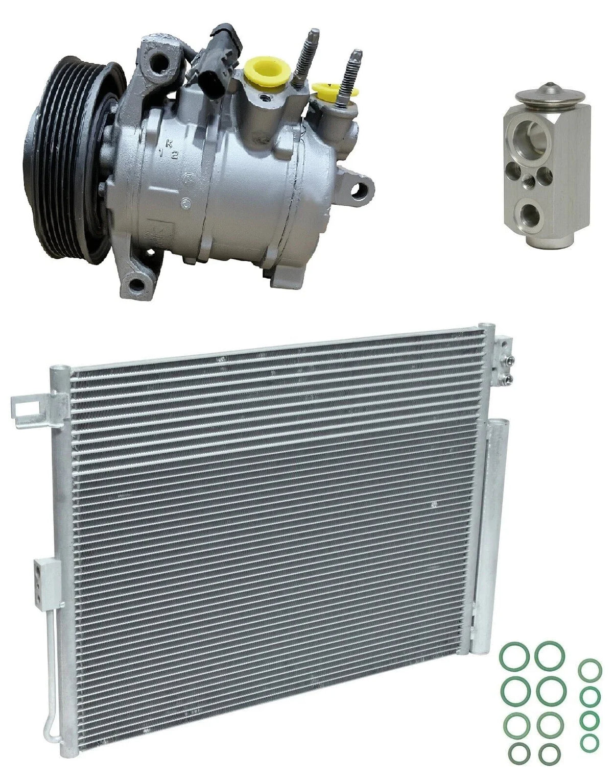 A/C Compressor Kit With Condenser for Jeep Grand Cherokee 3.0L (2016–2016)