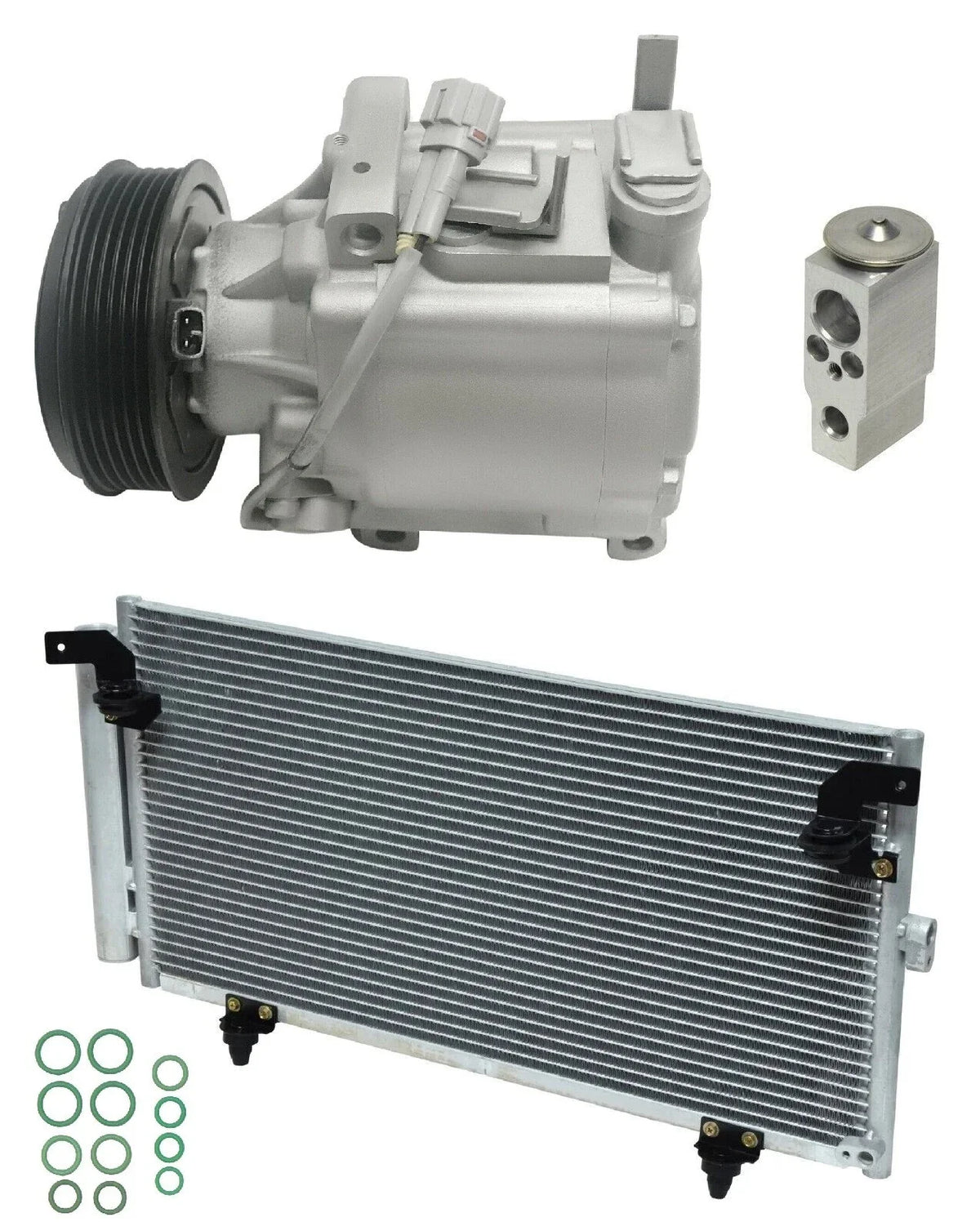 AC Compressor Kit With Condenser for Subaru Outback 3.0L (2005–2014)