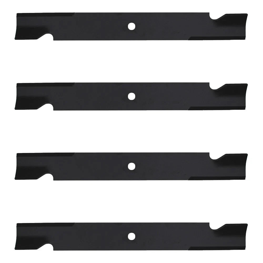 Set of 4 Notched High-Lift Mower Blades for Dixie Chopper (Replaces 30227-60)