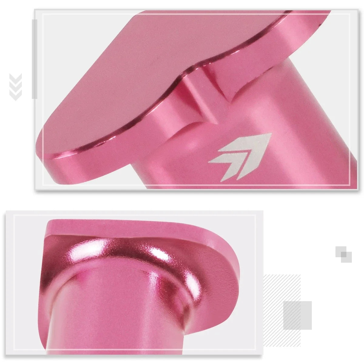 Heart Drift Button in Pink for Honda Civic/CRX/S2000 (1988–2009)