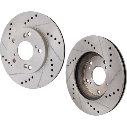 Front & Rear Brake Disc Rotors for Ford Mustang (1994–2004)