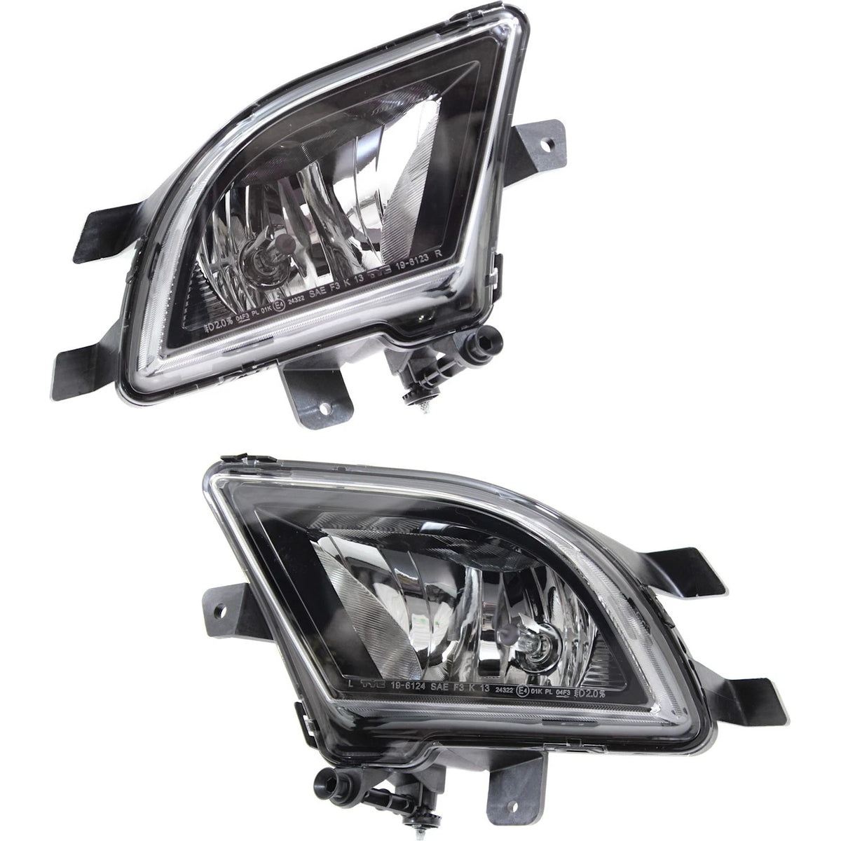 Fog Light Set for Volkswagen Jetta (2015–2018) - Front Driver & Passenger Side