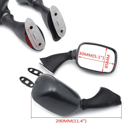 OEM Mirror for Suzuki GSX-R600/750/1000 (2000–2003), Hayabusa (1999–2020)