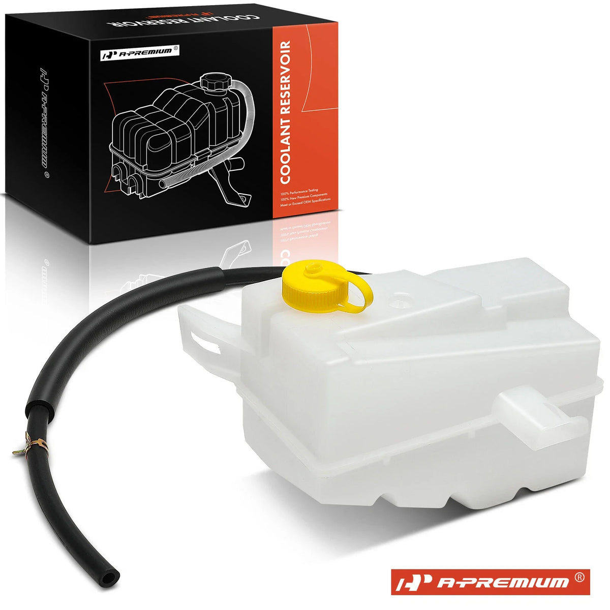 Engine Coolant Reservoir with Cap for Nissan Rogue (2008–2013)