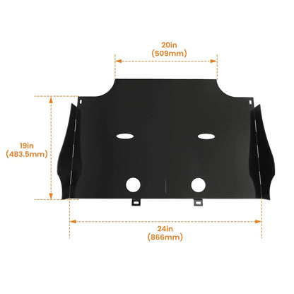 Skid Plate Rear for Ford F-150 Ecoboost (2015–2022)