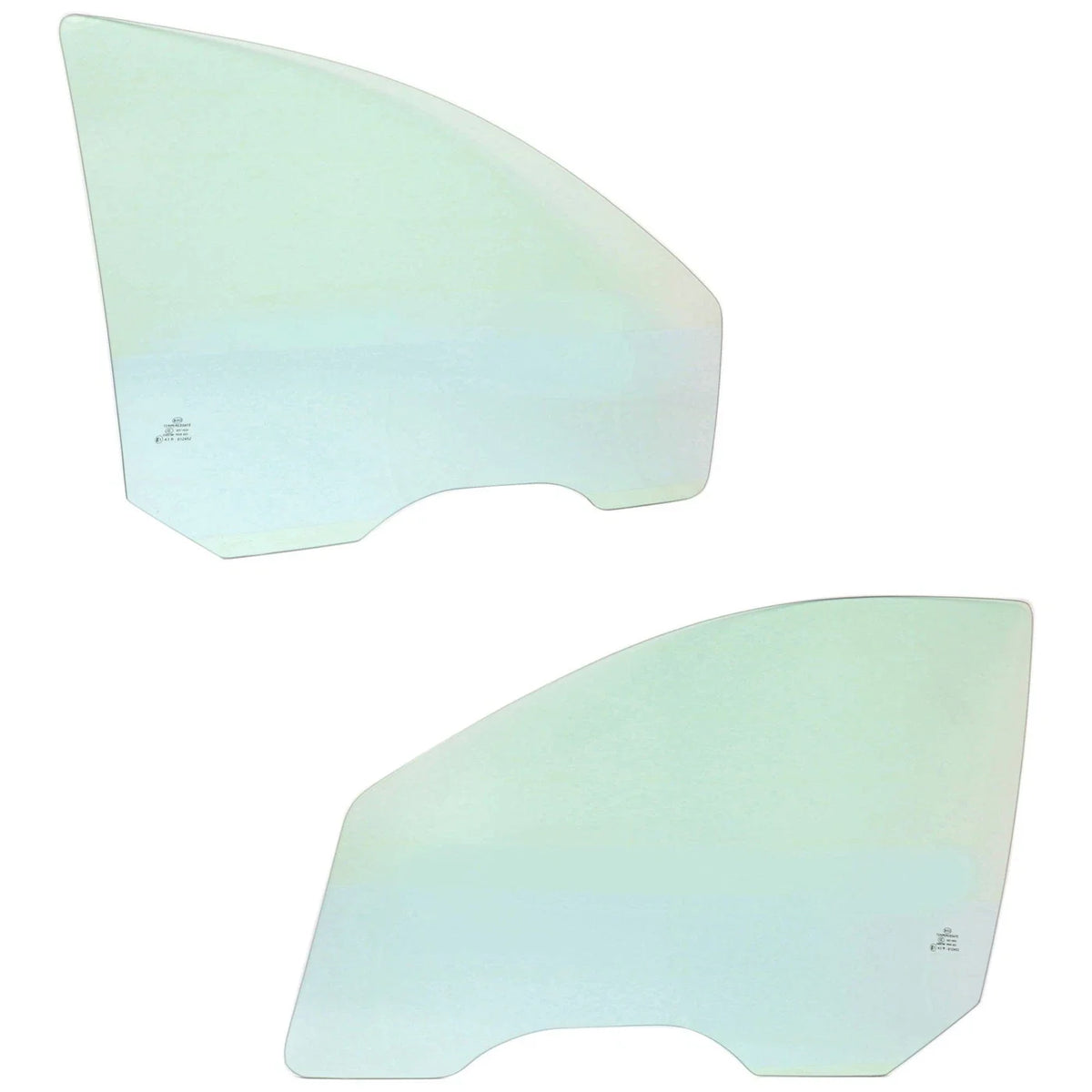 Sedan Door Glass Pair (Left & Right) Set of 2