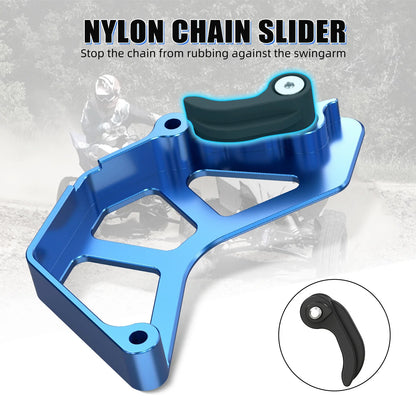 Blue Chain Guide Guard Case Saver for Yamaha Raptor 700 YFM700 (2006–2025)