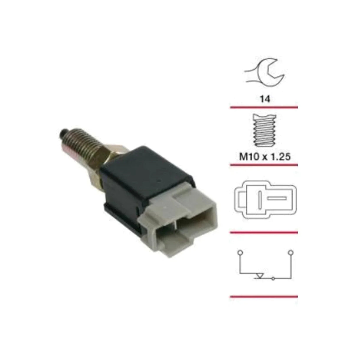 Brake Stop Light Switch 1.3L for Suzuki Jimny SN413 (1998-2001)