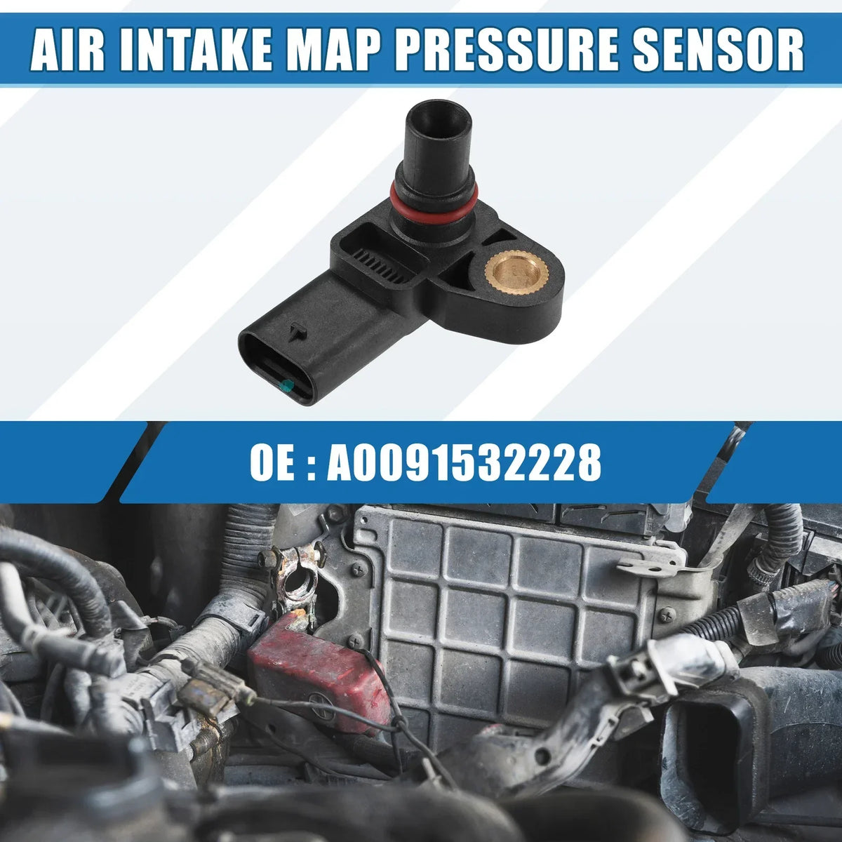 Pressure Sensor MAP for Mercedes-Benz CLA250 (2014-2019)