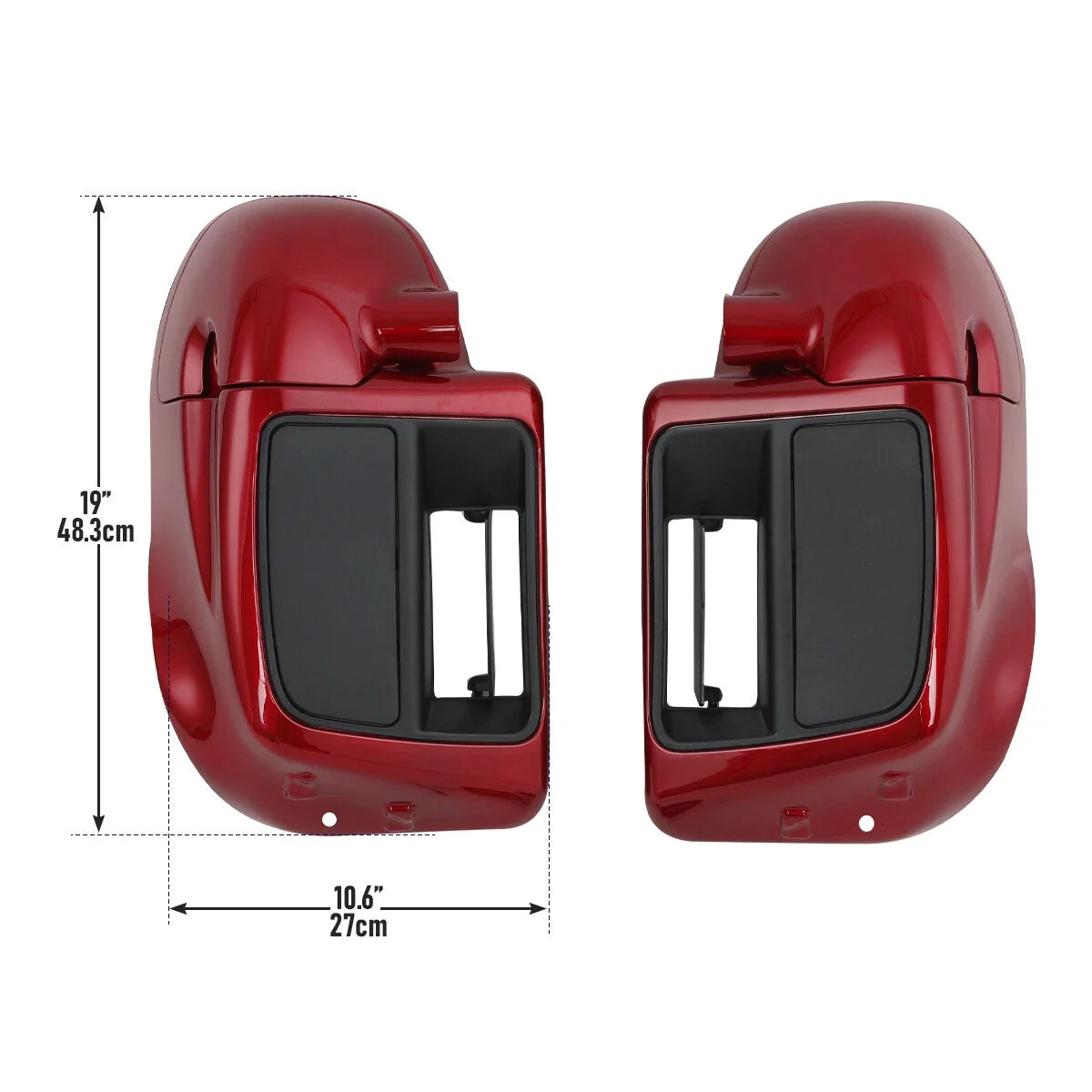 Engine Guard Bar with Lower Vented Fairings for 2014-2023 Harley Road Glide