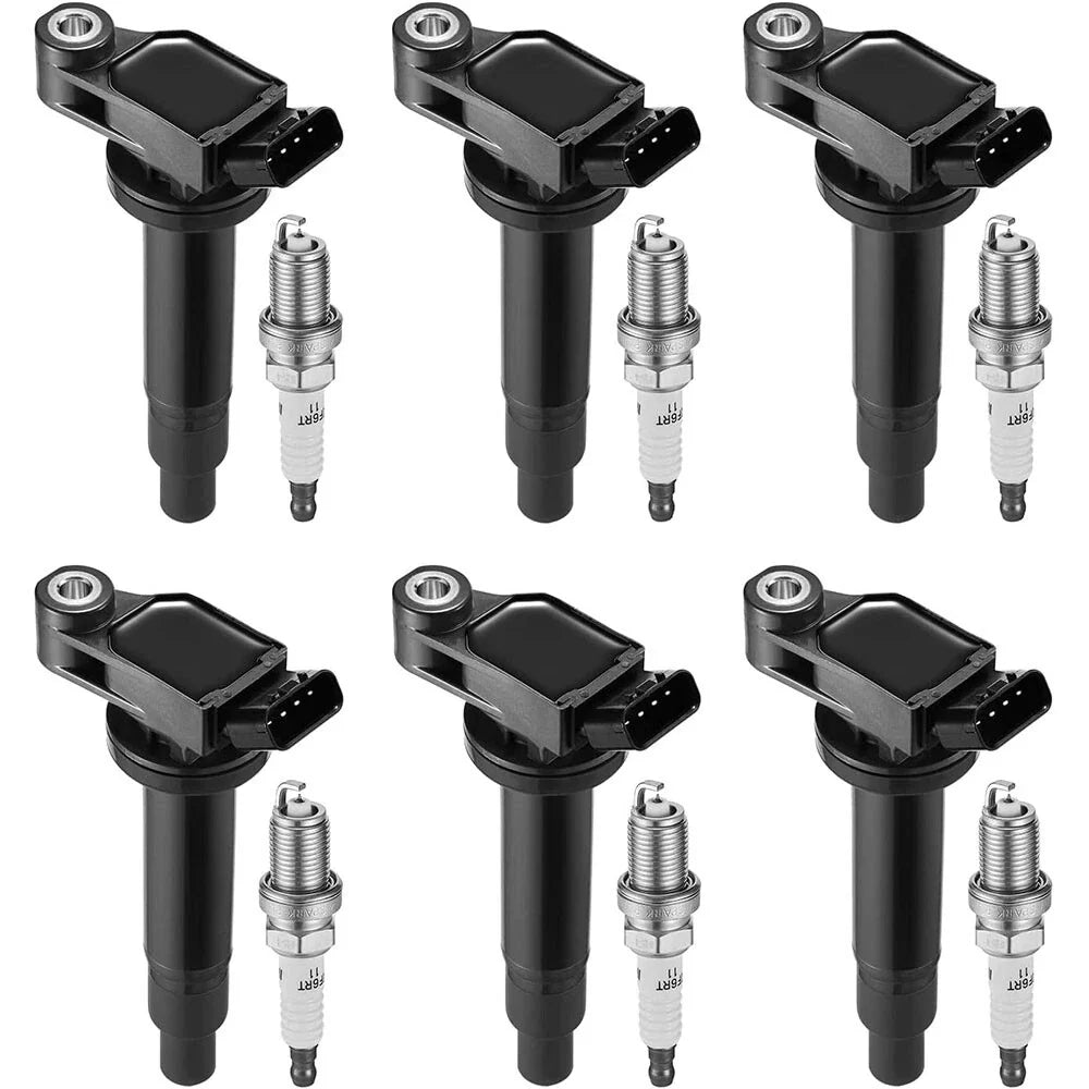 Ignition Coil and Spark Plug for Toyota Highlander (2001–2010)