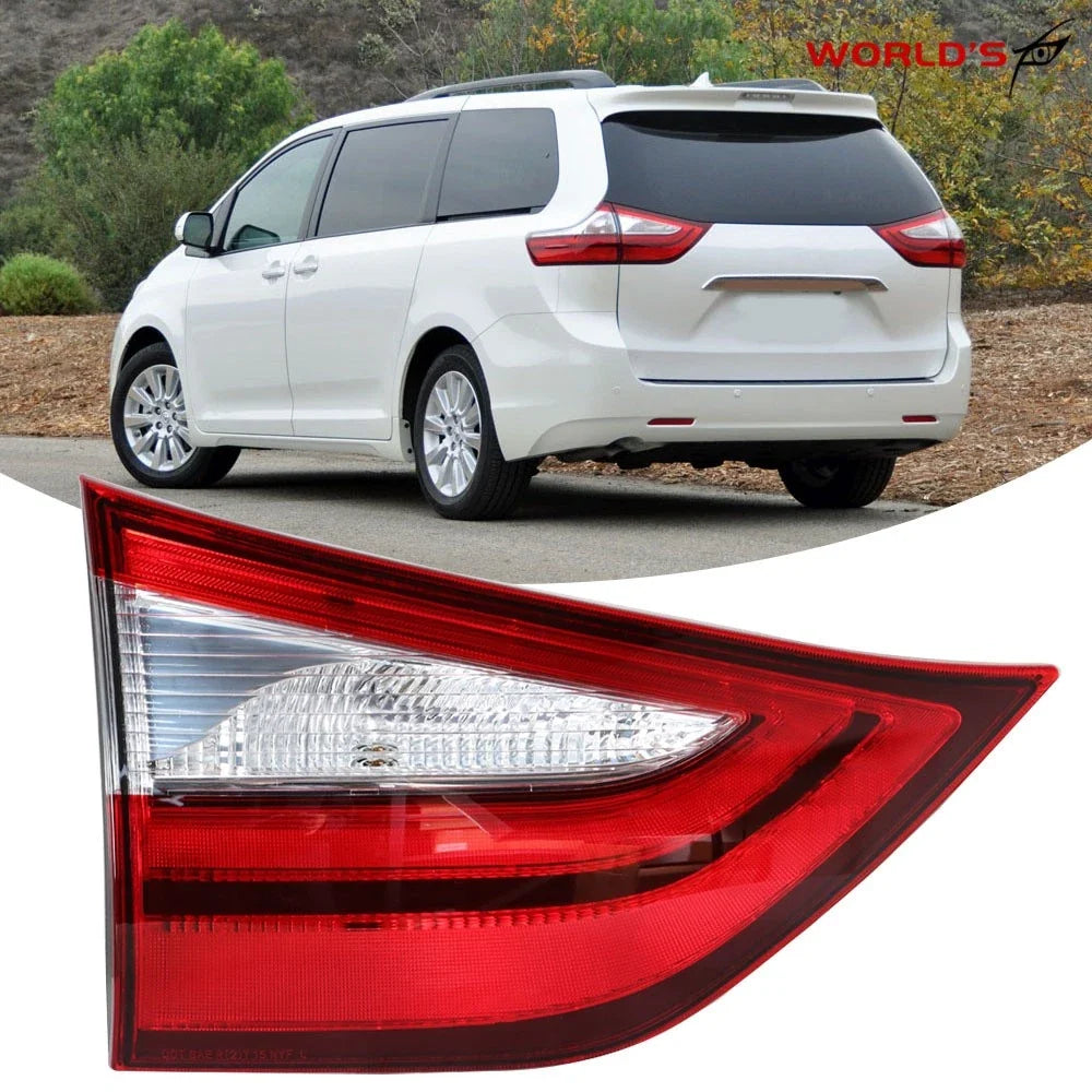 Rear Inner Tail Light Lamp Assembly for Toyota Sienna (2015–2020)