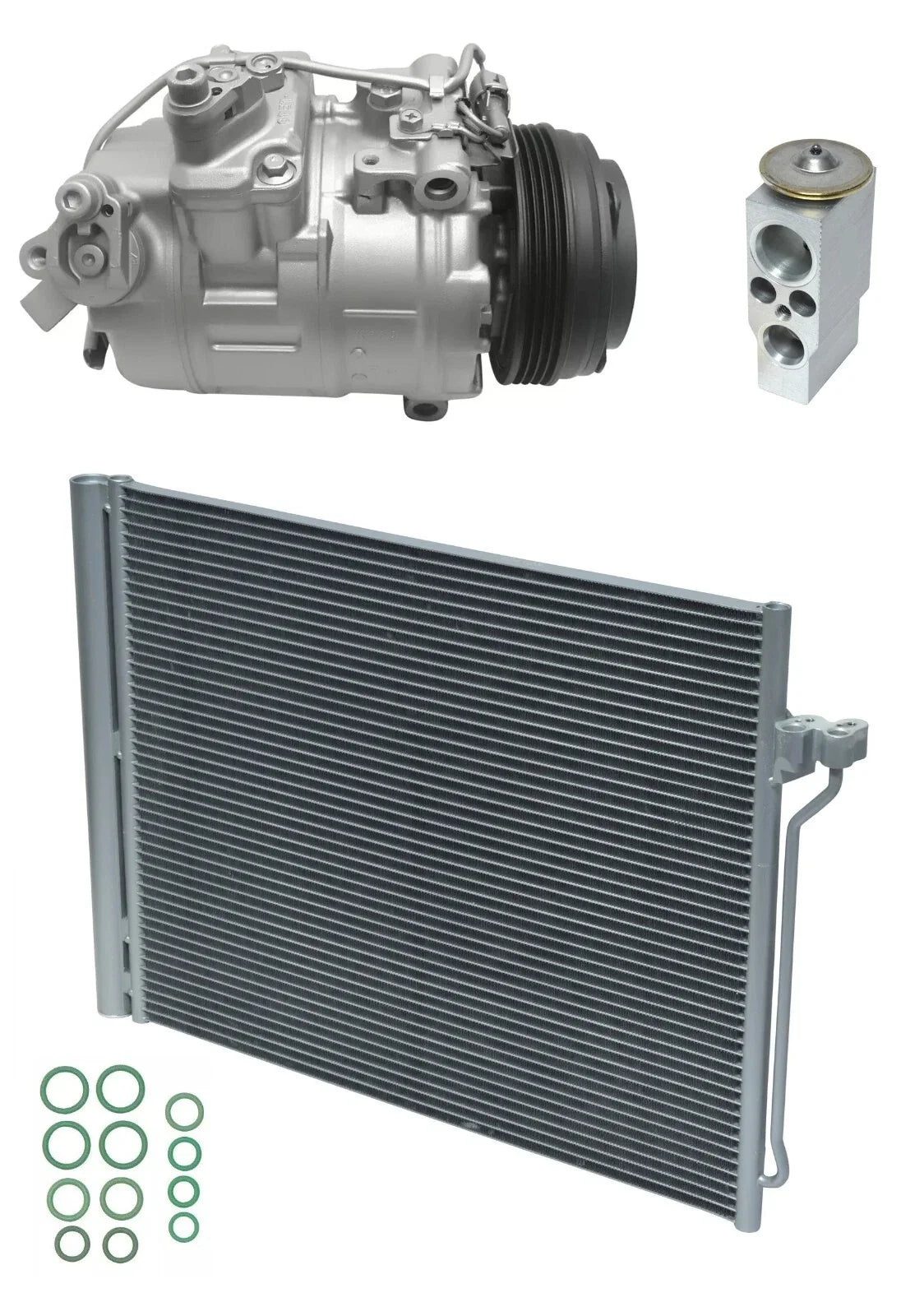 AC Compressor Kit with Condenser for BMW 550i 4.4L (2016–2016)